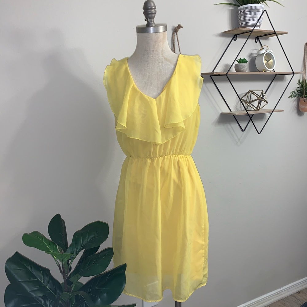 Miami ruffle dress